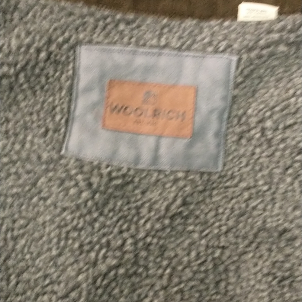 Grey Woolrich lined jacket - Picture 3 of 10